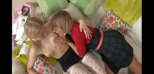 Blonde Russian Lesbian Teens With Toys